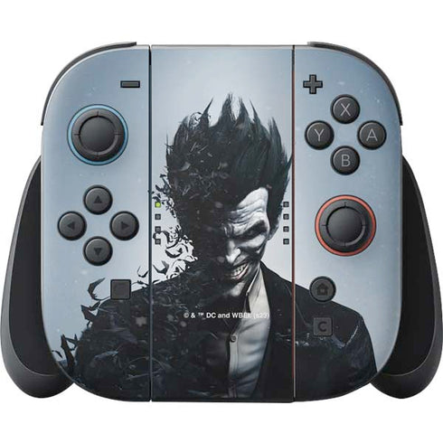 DC Comics Arkham Origins Joker Arkham Nintendo Switch 2 (2025) Joy-Con Controller Skin