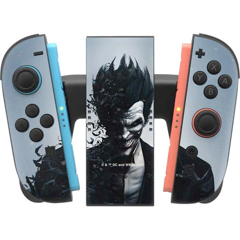 DC Comics Arkham Origins Joker Arkham Nintendo Switch 2 (2025) Joy-Con Controller Skin