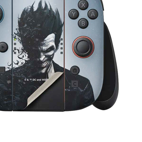 DC Comics Arkham Origins Joker Arkham Nintendo Switch 2 (2025) Joy-Con Controller Skin