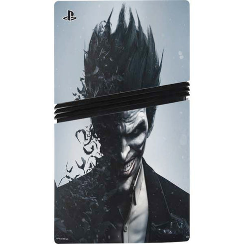 DC Comics Arkham Origins Joker Arkham PS5 Pro Console Skin