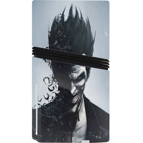 DC Comics Arkham Origins Joker Arkham PS5 Pro Disk Console Skin