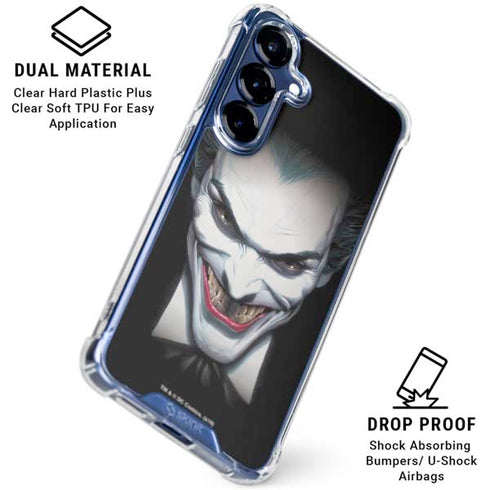 Joker by Alex Ross Galaxy S25 Plus Clear Case