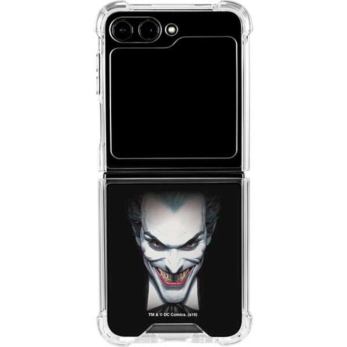 Joker by Alex Ross Galaxy Z Flip6 Clear Case