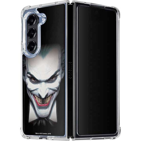 Joker by Alex Ross Galaxy Z Fold5 5G Clear Case