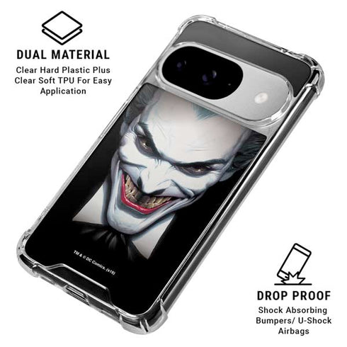 Joker by Alex Ross Google Pixel 10 Clear Case