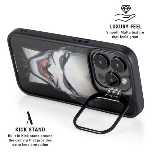 Joker by Alex Ross iPhone 13 Pro Max Kickstand Case