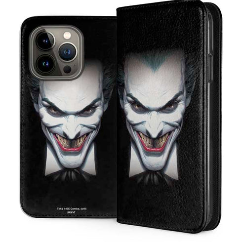 Joker by Alex Ross iPhone 14 Pro Folio Case