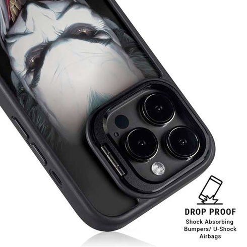 Joker by Alex Ross iPhone 14 Pro Max Kickstand Case