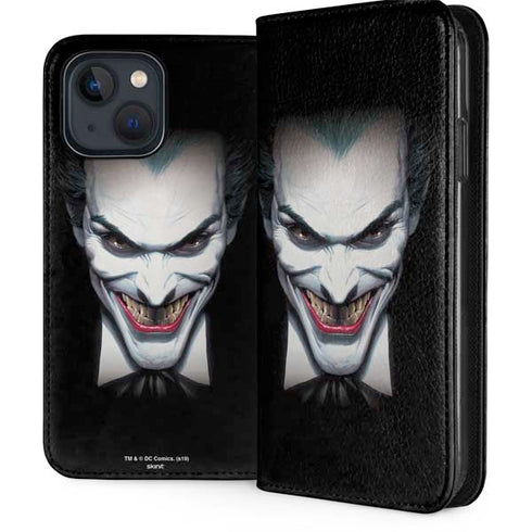Joker by Alex Ross iPhone 15 Plus Folio Case