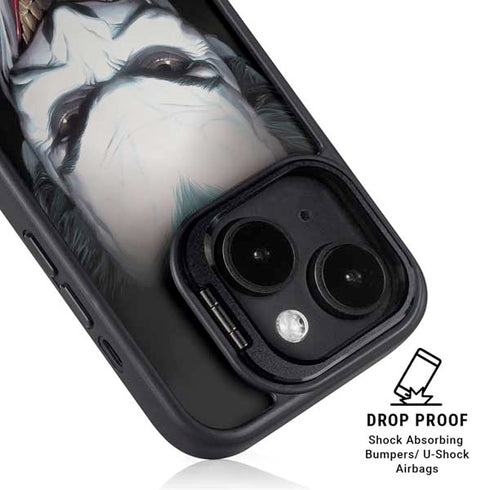 Joker by Alex Ross iPhone 15 Plus Kickstand Case