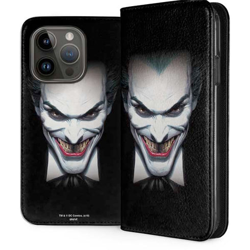 Joker by Alex Ross iPhone 15 Pro Folio Case
