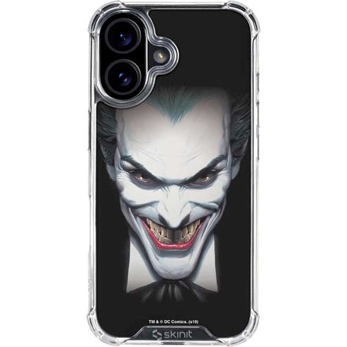 Joker by Alex Ross iPhone 16 Clear Case