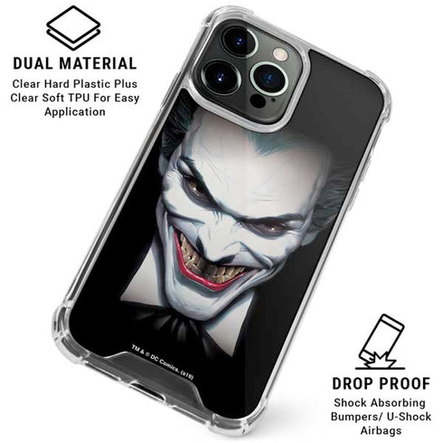 Joker by Alex Ross iPhone 16 Pro Clear Case