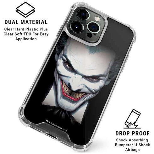 Joker by Alex Ross iPhone 16 Pro Max Clear Case