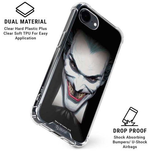 Joker by Alex Ross iPhone 16e Clear Case