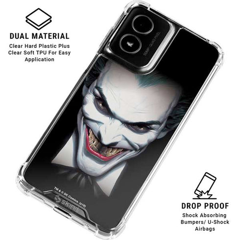 Joker by Alex Ross Moto G Power 5G (2024) Clear Case