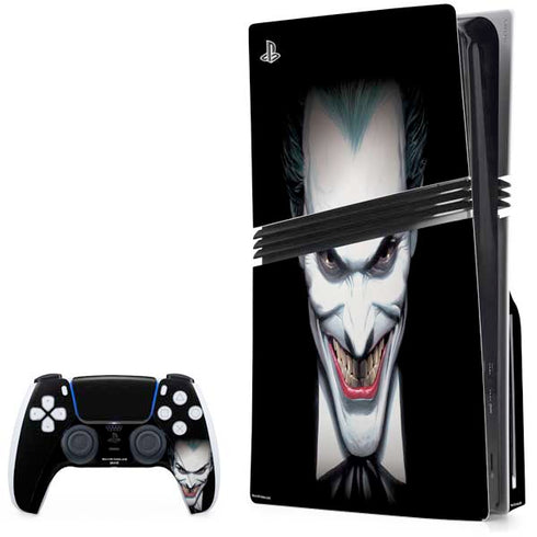 Joker by Alex Ross PS5 Pro Disk Bundle Skin