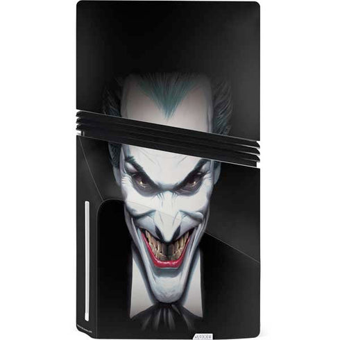 Joker by Alex Ross PS5 Pro Disk Console Skin