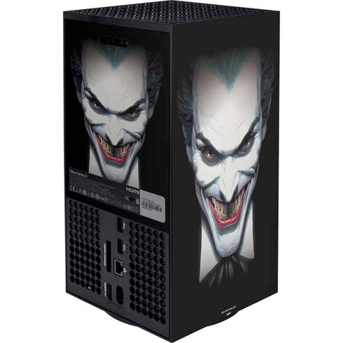 DC Comics The Joker Portrait by Alex Ross Xbox Series X Bundle Skin