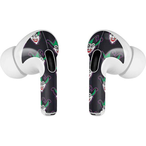 DC Comics The Joker Logo Pattern Apple AirPods Pro Skin