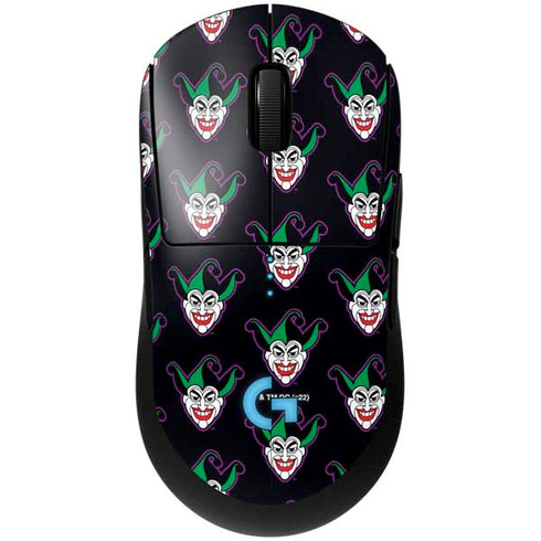 DC Comics The Joker Logo Pattern G Pro Wireless Gaming Mouse Skin
