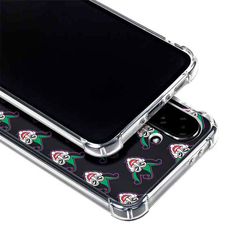 DC Comics The Joker Logo Pattern Galaxy A36 5G Clear Case
