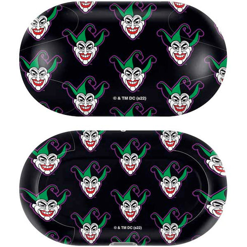 DC Comics The Joker Logo Pattern Galaxy Buds Plus Skin