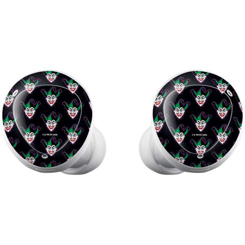 DC Comics The Joker Logo Pattern Galaxy Buds Plus Skin