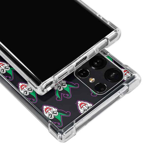 DC Comics The Joker Logo Pattern Galaxy S23 Ultra Clear Case