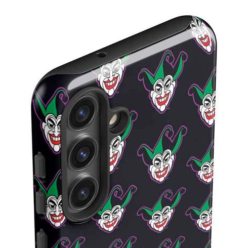 DC Comics The Joker Logo Pattern Galaxy S25 Impact Case