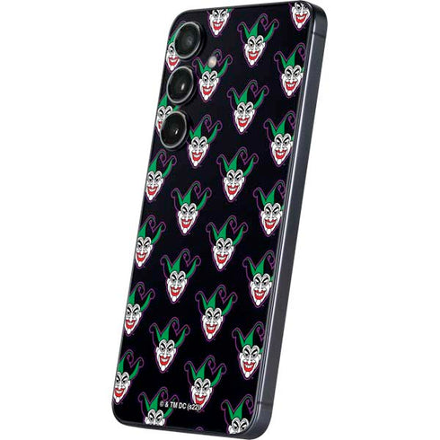 DC Comics The Joker Logo Pattern Galaxy S24 Plus Skin