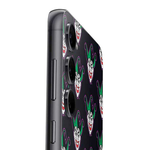 DC Comics The Joker Logo Pattern Galaxy S25 Plus Skin