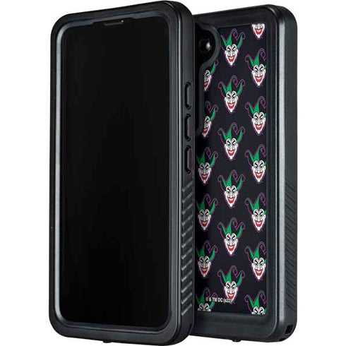 DC Comics The Joker Logo Pattern Galaxy S24 Plus Waterproof Case