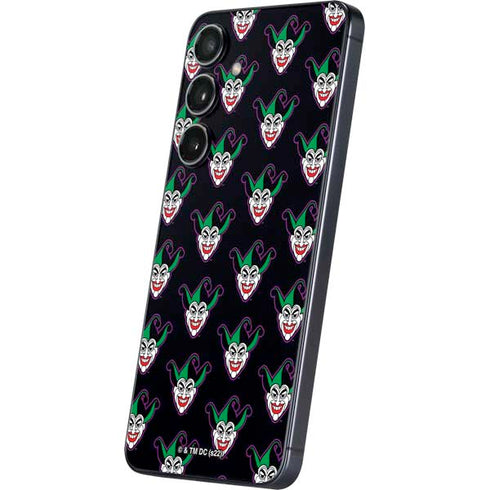 DC Comics The Joker Logo Pattern Galaxy S24 Skin