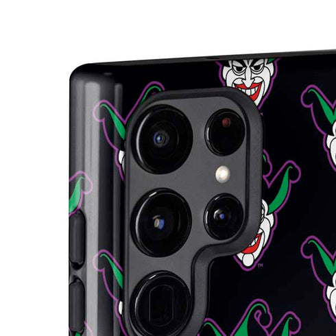 DC Comics The Joker Logo Pattern Galaxy S25 Ultra Impact Case