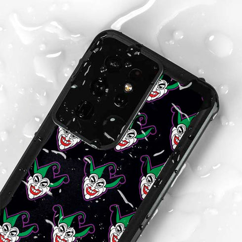 DC Comics The Joker Logo Pattern Galaxy S24 Ultra Waterproof Case