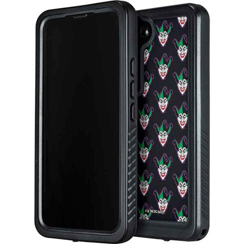 DC Comics The Joker Logo Pattern Galaxy S24 Waterproof Case