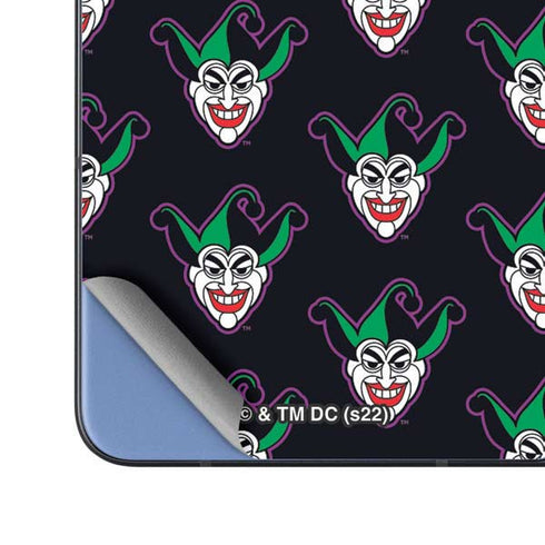 DC Comics The Joker Logo Pattern Galaxy Z Fold5 5G Skin