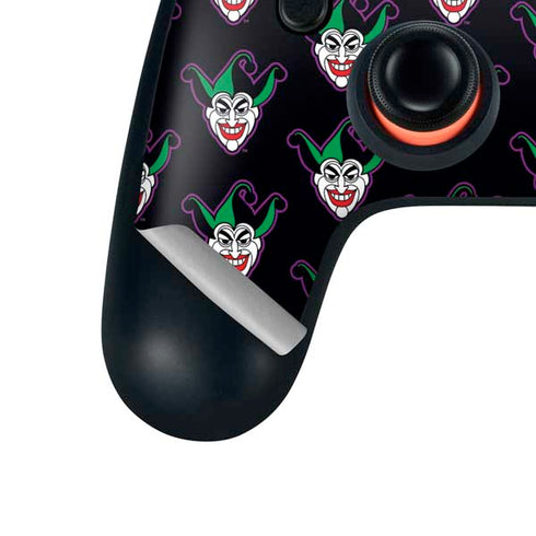 DC Comics The Joker Logo Pattern Google Stadia Controller Skin