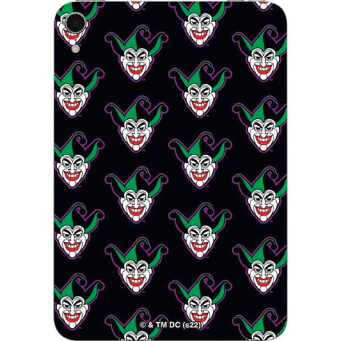DC Comics The Joker Logo Pattern Apple iPad Mini Skin