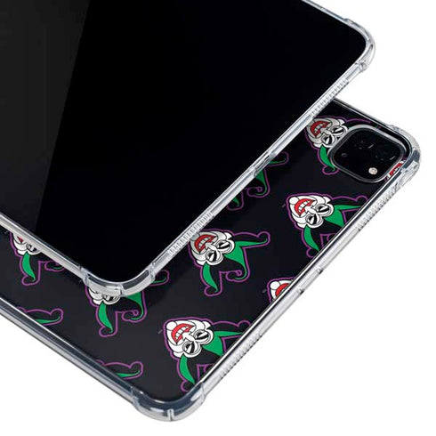 DC Comics The Joker Logo Pattern iPad Pro 11in (2024) Clear Case