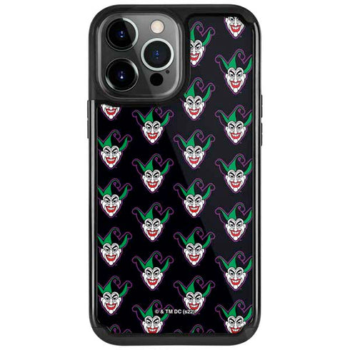 DC Comics The Joker Logo Pattern iPhone Cases