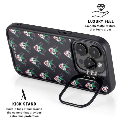 DC Comics The Joker Logo Pattern iPhone 13 Pro Kickstand Case