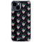DC Comics The Joker Logo Pattern iPhone 15 Clear Case