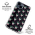 DC Comics The Joker Logo Pattern iPhone 15 Clear Case