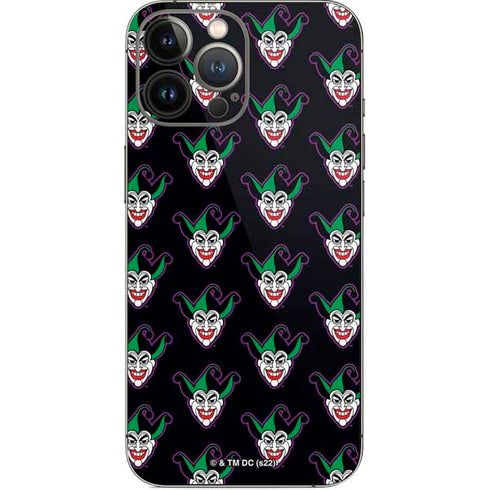DC Comics The Joker Logo Pattern iPhone 15 Pro Max Skin