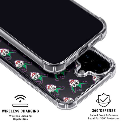 DC Comics The Joker Logo Pattern iPhone 16 MagSafe Case