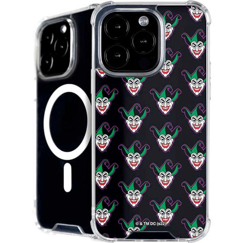 DC Comics The Joker Logo Pattern iPhone 16 Pro Max MagSafe Case
