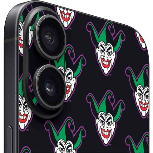 DC Comics The Joker Logo Pattern iPhone 16 Skin