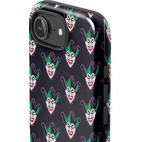DC Comics The Joker Logo Pattern iPhone 16e Impact Case
